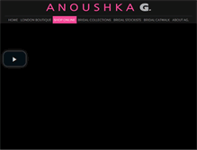 Tablet Screenshot of anoushkag.com